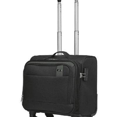 VIP – Forbes PRO (I/O) Spinner Business Case Overnighter 55 cm | Softside Cabin Luggage with 360° Wheels | Premium Corporate Travel Bag