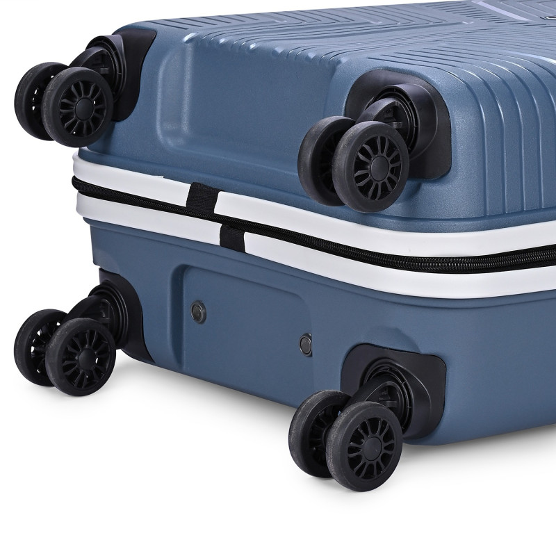 Aristocrat  Sydney plus  55 Cm Small Cabin Blue  Hard-Sided 8 Spinner - Corporate Gift Product-DIPAWALI  8527141422