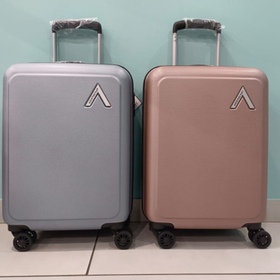 Aristocrat Chromium Cabin 55 cm (Small) – 8 Wheel Hard Case Trolley Bag ASSOTED COLOR